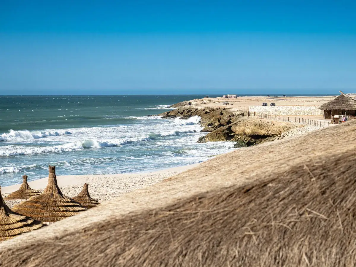Côte océanique de Tulum Beach Resort à Dakhla